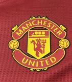 Manchester United Home Long Sleeve Player 1:1   24-25