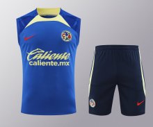 Club America Training clothing Vest set 1:1  24-25