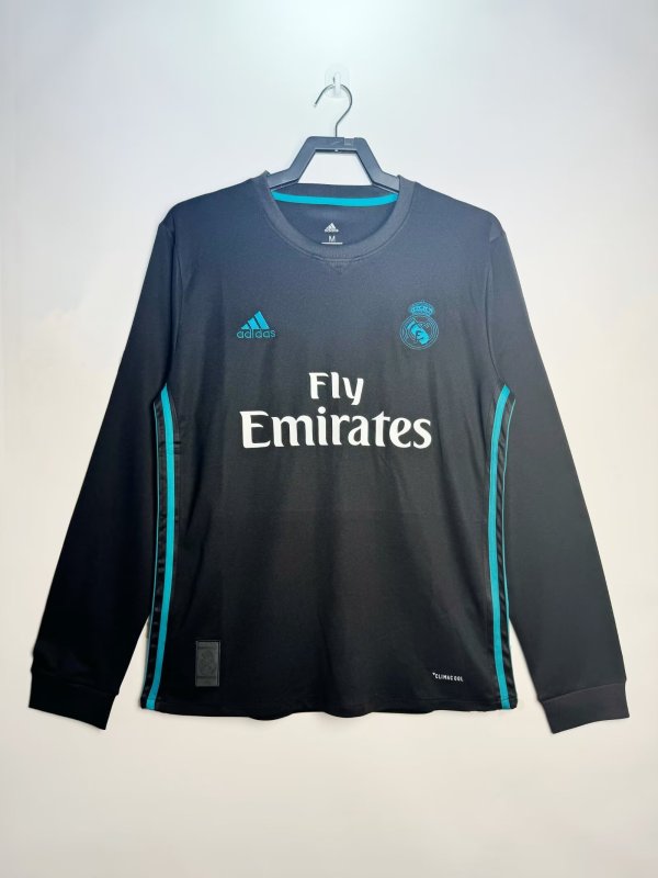 Retro Real Madrid  Long Sleeve  Fans   1:1 2017-2018