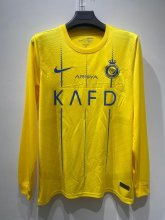 Al-Nassr FC home Long Sleeve  Fans 1:1   23-24