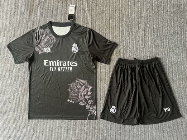 Real Madrid  Y-3 black  Fans suit  1:1   23-24