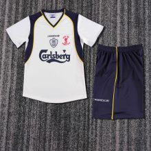 Retro Liverpool  away Kids  2001-2002