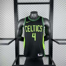 Boston Celtics City Edition  #4 HOLIDAY NBA Jerseys  2025