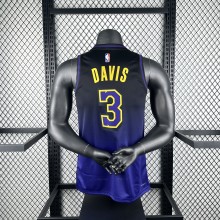 Los Angeles Lakers  City Edition #3 DAVIS  NBA Jerseys  2025