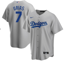 MLB Los Angeles Dodgers  grey baseball  Jerseys  2025