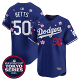 MLB Los Angeles Dodgers  petal blue baseball  Jerseys  2025