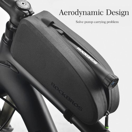 Bicycle Handlebar Front Bag black Waterproof Cycling Panniers Bag Large capacity