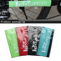 1pc Candy Color Mountain Bike Chain Protector Sticker Waterproof Bike Guard Cover Frame Protector Sticker Accessory