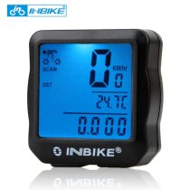 INBIKE Bike Computer Bicycle Speedometer Bicycle Computer Digital Backlight Waterproof Odometer Clock Stopwatch Bike Accessories