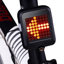 Bicycle Light Automatic Direction Indicator Taillight USB Charging MTB Bike Safety Warning Light