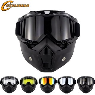 CS Motocross Goggles Mask  Motorcycle Racing  Outdoor Sport Glasses Open Face Gafas Okulary Motocykl CG12