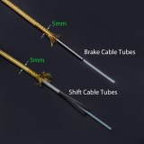 5mm Bicycle Brake Cable Mountain Bike Shift Housing Derailleur Bicycle Cables Weaving Line Pipe Tube Shifting Wire