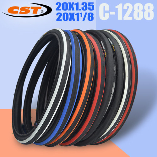 Cst C12 Inch 451 Bike Tires 1 1 8 28 451yellow Edge Cst C12 Inch 451 Bike Tires 1 1 8 28 451yellow Edge