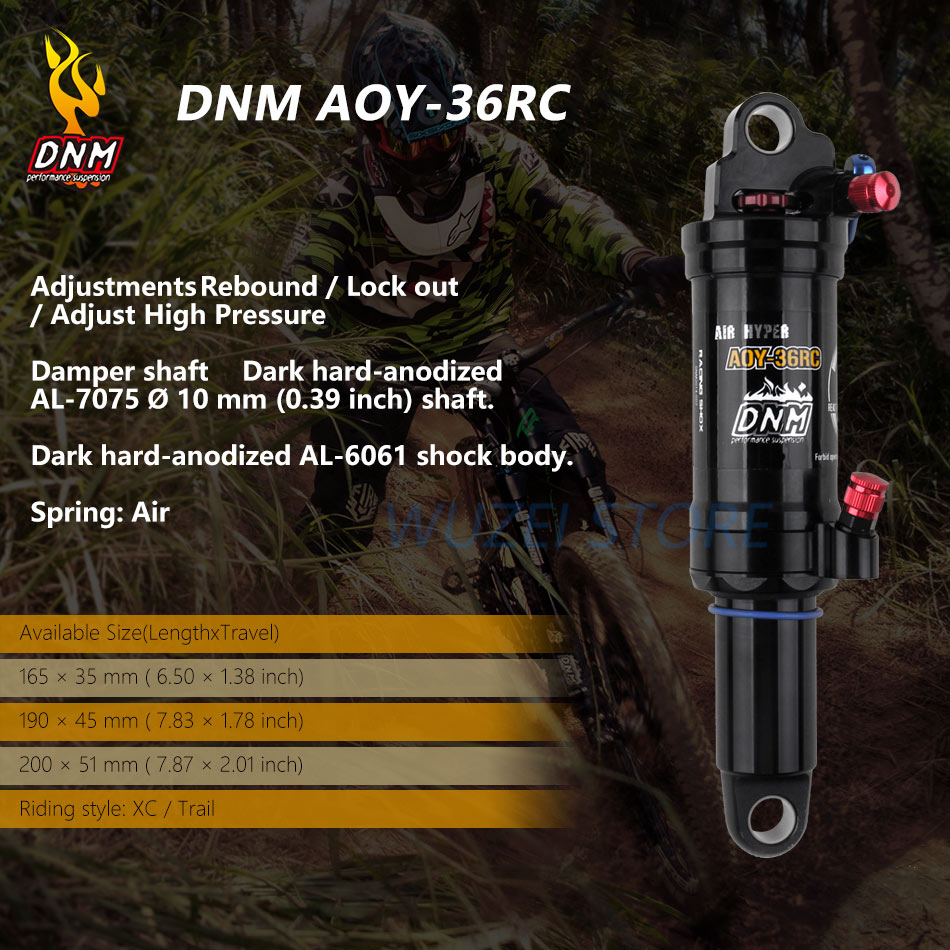 190 x 50 coil shock