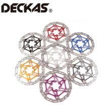 DECKAS Ultra-light MTB Mountain Bike Brake Disc Float Floating Pads 160mm 6 Bolt Rotors Parts Bicycling Accessories