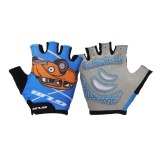 Children Bicycle Gloves Kids Outdoor Sports Half Finger Gloves Ultralight Lycra Breathable Fabric Outdoor Cycling Equipment