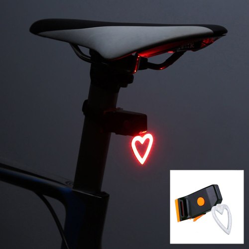 Details about / Bicycle LED Taillight Seatpost USB Charging Induction Bike Rear Warning Light