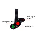 Motorcycle Handlebar Switch Electric Bike Scooter Horn Turn Signals On/Off Button Light Switch