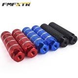 Aluminum MTB Bike Foot Pegs Bicycle Pedals Front Rear Axle Foot Pegs BMX Footrest Lever Cylinder Rocket Launcher Bike Accessorie