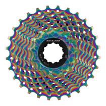 GUB RS1128 Bicycle Sprocket Colorful 11T-28T Electroplating 11S Hollow Lost Gear Bicycle Cassette Bike Freewheel for MTB Bike