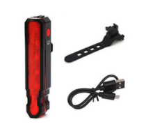 USB Charging Bicycle Bike Light Flash Cycling Taillight Warning Lights Flashlight for Bicycle Rear Bycicle Light