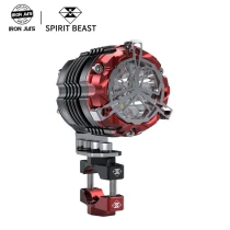 SPIRIT BEAST LED Spotlights Modified Accessories External Headlamps Motorcycle Auxiliary Lights Highlight Super Bright Lights