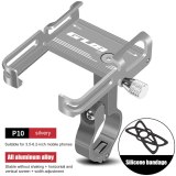 GUB P10  Aluminum Bike Phone Holder For 3.5  to 7.5  Phone MTB Bicycle Stand Scooter Motorcycle Mount Support Handlebar Clips