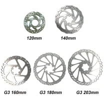1 PCS Bicycle Mountain Bike Threaded Hubs Disk Disc Brake Rotor 6 Bolt Flange Adapter 120/140/160/180/203mm G3 HS1 R9 Rotor