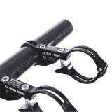 GUB G-202 Cycling Handlebar Extension for MTB Carbon Fiber Extender Bicycle Light Holder Bike Computer Mount Phone Bracket
