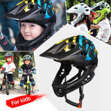 GUB FF Bicycle Helmet Children Balance Car Full Helmet Integrally-molded Outdoor Cycling Accessories Men Bike Helmet 48-57cm