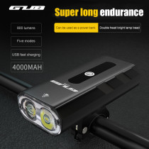 GUB G-69 Bicycle Handlebar Front Light Horn USB Rechargeable Headlight for MTB Road Bike Front Lamp with Horn Bicycle Accessory