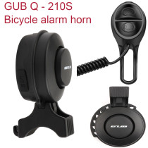 Q-210S Bike Bell Charging Speaker USB Recharged Mini Electric Bike Horn 4 Modes Cycling Electric Bicycle Accessories for Scooter