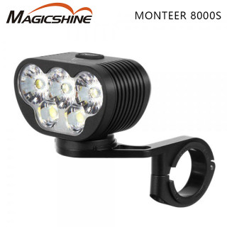 Magicshine Monteer 8000S Galaxy Extreme Ultra-Powerful MTB Bicycle Light 8000 Lumen 10000mAh Waterproof IPX5 LED Helmet Light