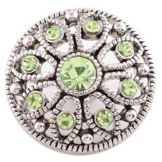 20MM snap Aug. birthstone green KC5052 interchangable snaps jewelry