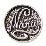 20MM nana/mother snaps Antique Silver Plated KB6932 snaps jewelry