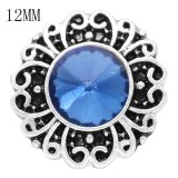 12MM snap Sep. birthstone blue KS6384-S interchangable snaps jewelry