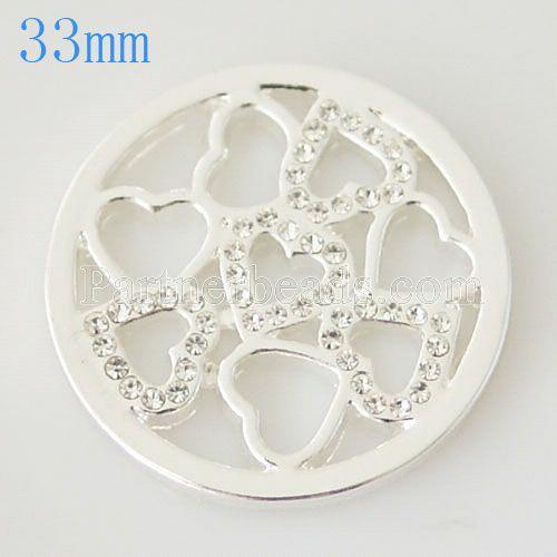 33 mm Alloy Coin fit Locket jewelry type025