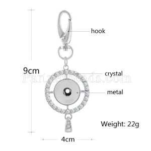 High Quality hook Pendant of necklace fit 18mm chunks snap jewelry