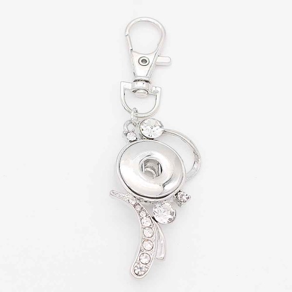 snap sliver Pendant Key buckle fit 20MM snaps style jewelry KC1208