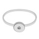 1 buttons snap sliver Stainless steel Bracelet with  snaps jewelry KC0817