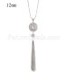 Pendant of necklace with 60CM chain fit 1 buttons 12MM snaps style small chunks jewelry KS1113-S