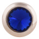 20MM round snap Rose-Gold Plated with blue Rhinestone KC9766 snaps jewelry