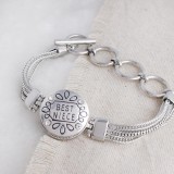 20MM Best Niece snap silver and silver plated with Rhinestone KC7518 interchangeable snaps jewelry