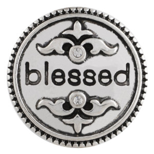 20MM blessed snaps Antique Silver Plated  KC6463 snaps jewelry
