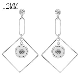 snap Earrings fit 12MM snaps style jewelry KS1280-S