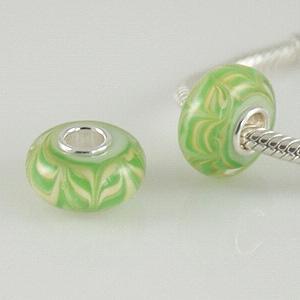 partner S925 murano lampwork glass beads