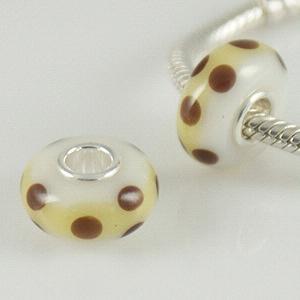 partner S925 murano lampwork glass beads