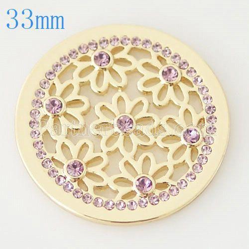 33 mm Alloy Coin fit Locket jewelry type013