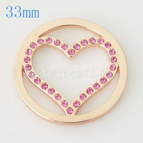 33 mm Alloy Coin fit Locket jewelry type023