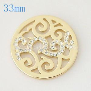 33 mm Alloy Coin fit Locket jewelry type028